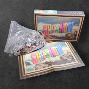 Shitshow 500 Piece Jigsaw Puzzle Fred Complete EUC Fold Out Poster Wayne White
